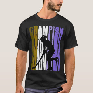 Brun mästare i Hockey Birthday Competition Comp T Shirt