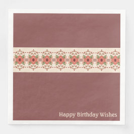 Brun med Cream Pappersservett