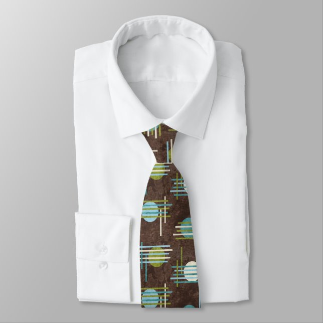 Brun Modern Geometrisk Slips (Bunden)