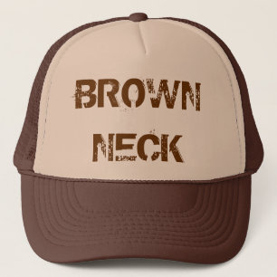 BRUN NACKE TRUCKERKEPS