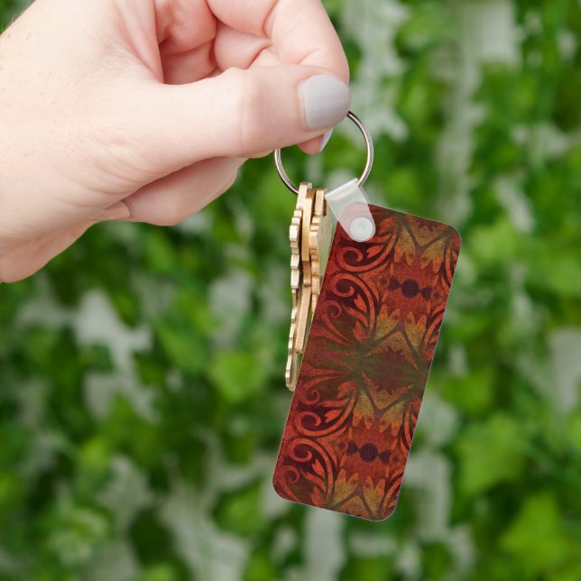 brun nyckelring (Hand)