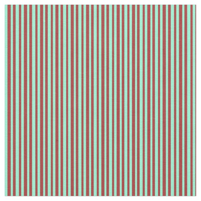 Brun och akvamarin Färgad Led Mönster Tyg (Närbild)