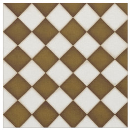 Brun och antikvita diamanter (liten ) tyg