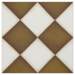 Brun och antikvita diamanter (stor ) tyg