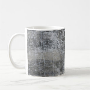 Brun- och grått-panelen kaffemugg