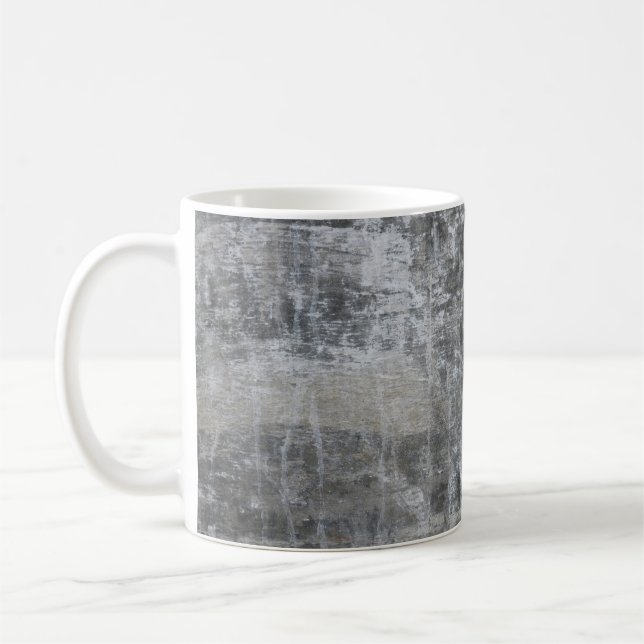 Brun- och grått-panelen kaffemugg (Vänster)