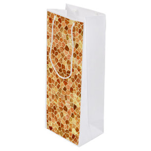 Brun och krämfärgad kullerstens-plaster Terrazzo-m