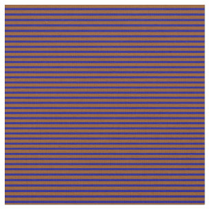 Brun och Mörk blått stripe/uttorkad Mönster Tyg