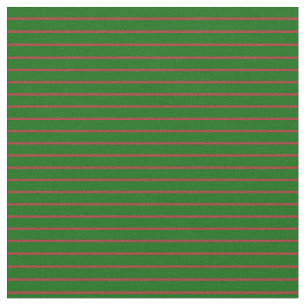 Brun och Mörk grönt Färgad Linjer Mönster Tyg