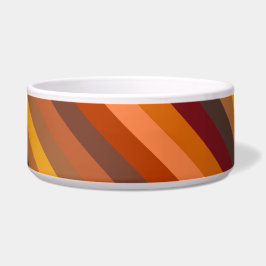 Brun och orange skuggor rand