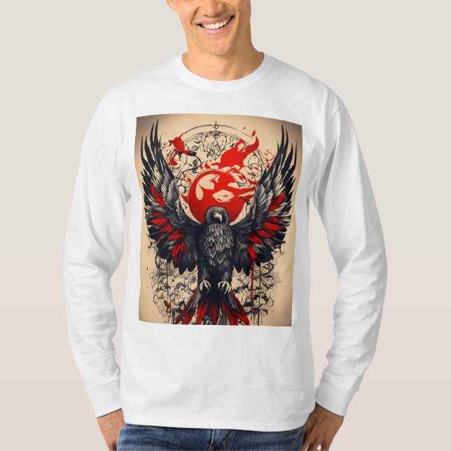 Brun och stolt T-Shirt-design T Shirt (Framsida)