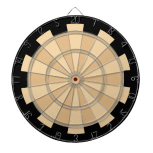 Brun och Tan Combo 2 Regelkartong Darttavla