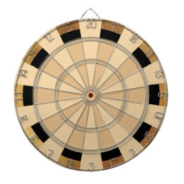 Brun- och Tan Combo Regulation Dart Board Darttavla