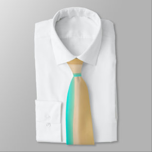 Brun- och vattenbruksfärgen Linjer Tie Slips