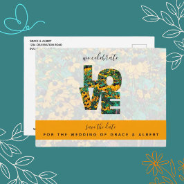 Brun-ögd Susan's KÄRLEK Spara datumvykortet Vykort