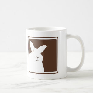 Brun ogilla kaninmugg kaffemugg
