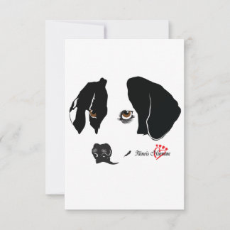 Brun Ögon-blankkort