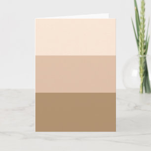 Brun Ombre-randig Anteckningskort
