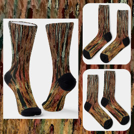 Brun Orange Black Funky Camouflage Abstrakt