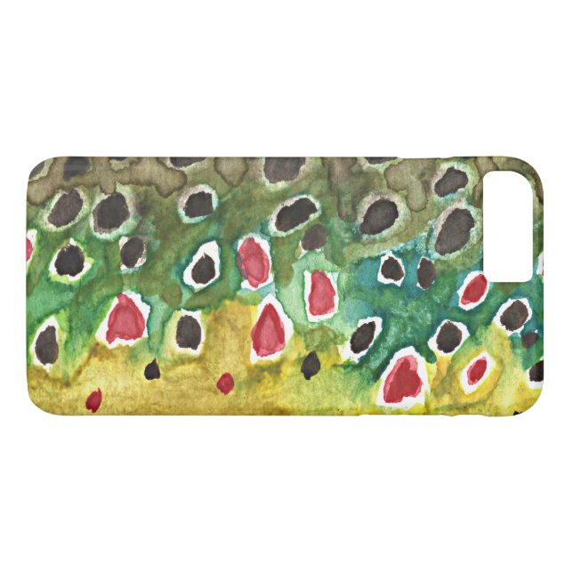 Brun öring Case-Mate iPhone skal (Baksida (horisontal))