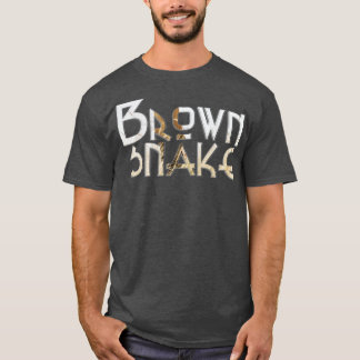 Brun orm t shirt