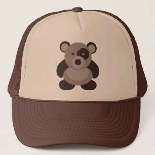 Brun Pandabjörn Truckerkeps