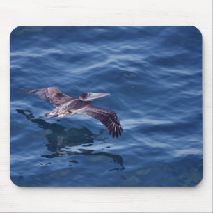 Brun pelikan Mousepad Musmatta