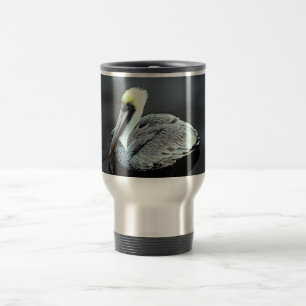 Brun pelikan resemugg
