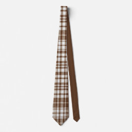 Brun Plaid Slips