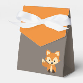 Brun rävskog, babyskor Behandla favoritboxar Presentaskar