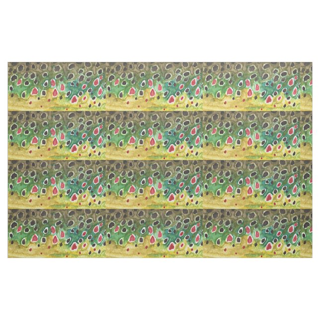 Brun regnbåge, Flygfiske Tyg (Yard)