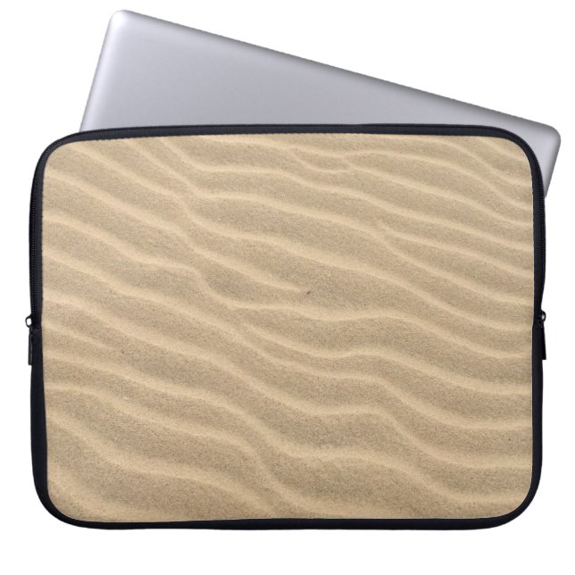 Brun sand laptop fodral (Framsidan)