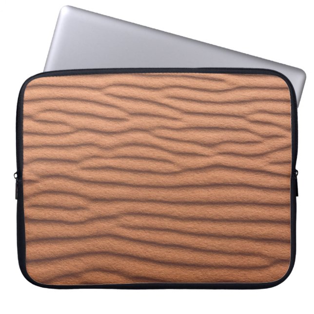 Brun sand laptop fodral (Framsidan)