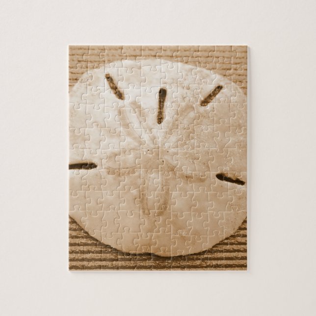 Brun Sanddollar Pussel (Vertikal)