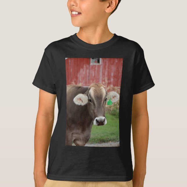 Brun schweizareko t-shirt (Framsida)