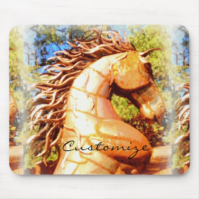 Brun senangustallion Thunder_Cove Musmatta (Framsidan)