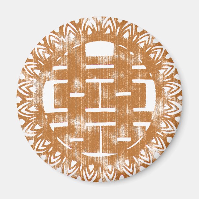 Brun Shuan Xi Magnet (Framsidan)