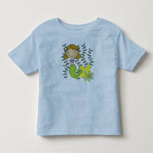Brun Sjöjungfru Tee Shirt