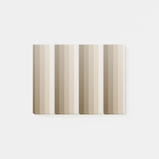 Brun skugga rand post-it block (Framsida)