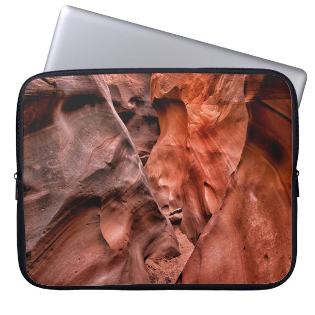 Brun sten-formationer laptop fodral (Framsidan)