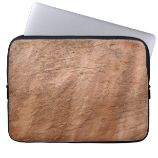Brun sten Sten naturlig Laptop Fodral