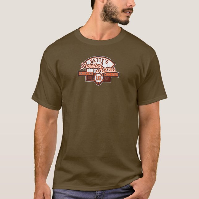 Brun T-tröja HOF16 Tee (Framsida)