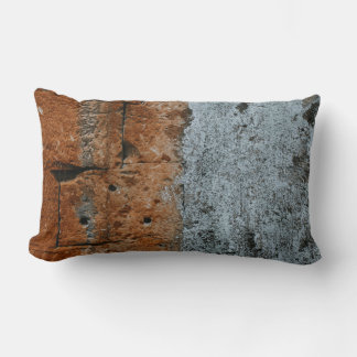 Brun tegelvägg lumbarkudde