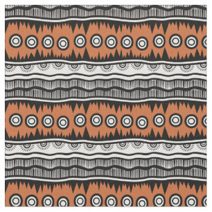 Brun tone Rand Fabric Tyg