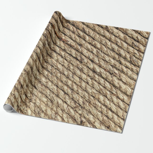 Brun torkarmat presentpapper (Utrullad)