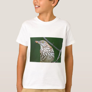 Brun torktumlare med dagskorgskorgen t shirt