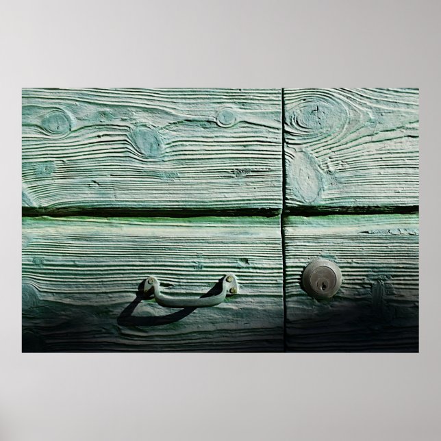 Brun trämåda poster (Framsidan)