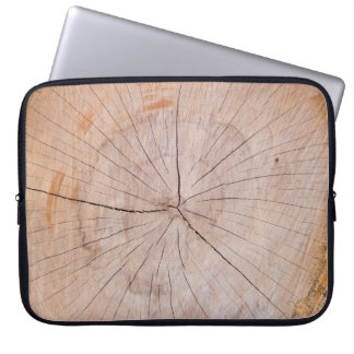 Brun träslabb laptop fodral