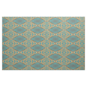 Brun turkos Blue Grönt Taupe Beige Ethnic look Tyg