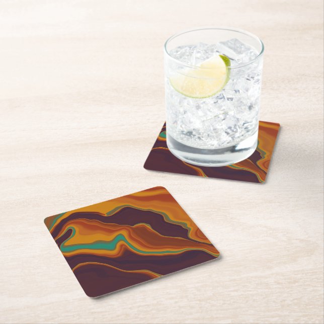 brun underlägg papper kvadrat (Insitu)